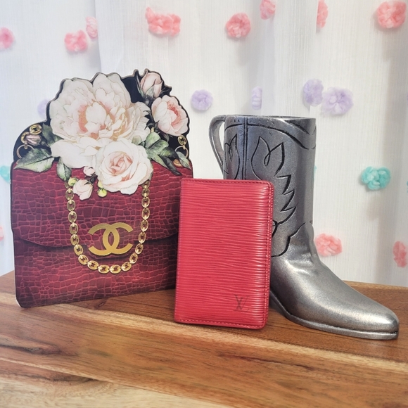 Authentic LV Ref Epi Card Holder CA0965 - Picture 1 of 11